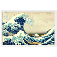 'The Great Wave Off Kanagawa' by Hokusai, ca. 1830 - Wall Art