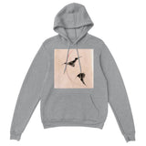 'Bats Against A Crescent Moon' by Hokusai, ca. 1830s - Hoodie