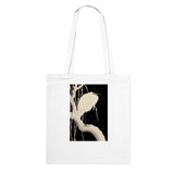 Tote Bag 'White Egret On A Snowy Branch' by Ohara Koson, ca. 1930