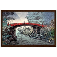 'Sacred Bridge At Nikko' by Tsuchiya Koitsu, 1939