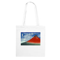 'South Wind, Clear Weather' by Hokusai, ca. 1830 - Tote Bag