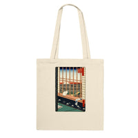 'Asakusa Ricefields and Torinomachi Festival' by Hiroshige, 1857 - Tote Bag