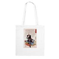 'Mase Chudayu Masaaki' by Kuniyoshi, 1847 - Tote Bag