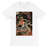 'The Sage Nagasaina Sonja Summoning A Dragon From A Bowl' by Kuniyoshi, 1836 - T-Shirt