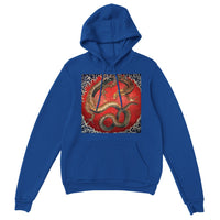 'Dragon' by Hokusai, ca. 1844 - Hoodie