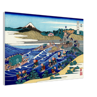 'Fuji from Kanaya on the Tokaido Road' by Hokusai, ca. 1831