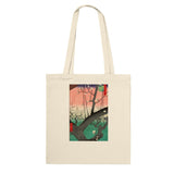 'The Plum Garden in Kameido' by Hiroshige, 1857 - Tote Bag