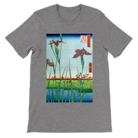 'Horikiri Iris Garden' by Hiroshige, 1857 - T-Shirt