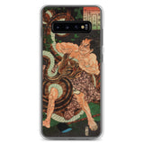 'The Cypress Pillar: Sagi-ike Heikuro' by Kuniyoshi, ca. 1855 - Samsung Phone Case