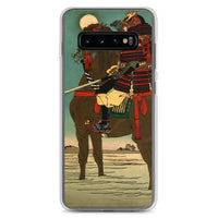 'Moonlight Patrol' by Yoshitoshi, ca. 1885 - Samsung Phone Case