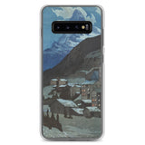 'The Matterhorn At Night' by Yoshida Hiroshi, 1925 - Samsung Phone Case