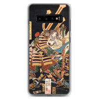 'Musashibo Benkei Fighting Nenoi Oyata' by Yoshitoshi, 1865 - iPhone Case - Samsung Phone Case