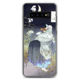 'The Cry Of The Fox' by Yoshitoshi, 1886 - Samsung Phone Case