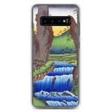 'Bichu: Go Valley' by Hiroshige, 1853 - Samsung Phone Case