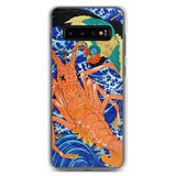 'Phoenix and Lobster' by Kuniyoshi, 1837 - Samsung Phone Case