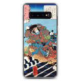 'Nakamura Utaemon IV as Inukai Kenpachi' by Kuniyoshi, ca. 1840 - Samsung Phone Case