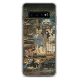 'Shozo Hayashiya's Ghost Stories: The Hundred Tales Of A Haunted House' by Kuniyoshi, ca. 1840 - Samsung Phone Case