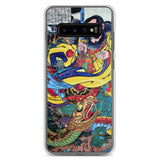 'Ju-unryu Kosonsho' by Kuniyoshi, ca. 1830 - Samsung Phone Case