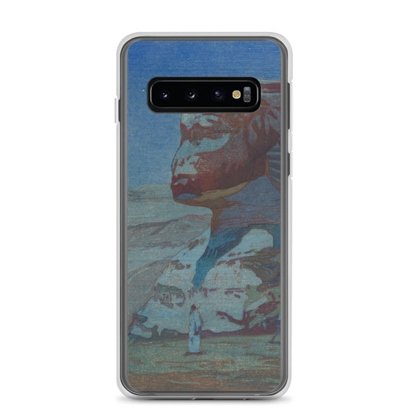 'The Sphinx At Night' by Yoshida Hiroshi, 1925 - Samsung Phone Case