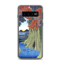 'Kai: Monkey Bridge' by Hiroshige, 1853 - Samsung Phone Case