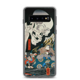 'Takiyasha the Witch and the Skeleton Spectre' (Middle Panel) by Kuniyoshi, ca. 1844 - Samsung Phone Case