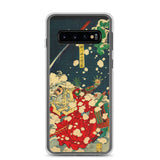 'Snow At Yoshino' (Left Panel) by Yoshitoshi, 1867 Samsung Phone Case