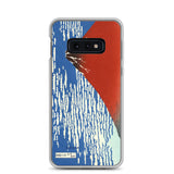 'South Wind, Clear Weather' by Hokusai, ca. 1830 - Samsung Phone Case