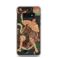 'The Cypress Pillar: Sagi-ike Heikuro' by Kuniyoshi, ca. 1855 - Samsung Phone Case