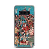 'One Hundred And Eight Heroes of the Shuihuzhuan' (Print 4) by Kuniyoshi, ca. 1830 - Samsung Phone Case