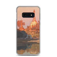 'The Golden Pagoda in Rangoon' by Yoshida Hiroshi, 1931 - Samsung Phone Case