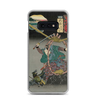 'Musa: Miyamoto Musashi' by Kuniyoshi, 1852 - Samsung Phone Case