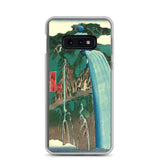 'Shimotsuke: Urami Waterfall on Mount Nikko' by Hiroshige, 1853 - Samsung Phone Case