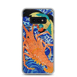 'Phoenix and Lobster' by Kuniyoshi, 1837 - Samsung Phone Case