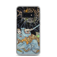 'Minamoto no Yorimitsu Is Attacked By A Demon Spider' by Kuniyoshi, ca. 1820 - Samsung Phone Case