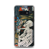 'Takiyasha the Witch and the Skeleton Spectre' (Combined Triptych) by Kuniyoshi, ca. 1844 - Samsung Phone Case