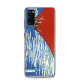 'South Wind, Clear Weather' by Hokusai, ca. 1830 - Samsung Phone Case