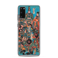 'One Hundred And Eight Heroes of the Shuihuzhuan' (Print 1) by Kuniyoshi, ca. 1830 - Samsung Phone Case