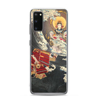 'Hojo Tokimasa Praying to the Sea Goddess' by Yoshitoshi, ca. 1885 - Samsung Phone Cases