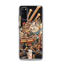 'Musashibo Benkei Fighting Nenoi Oyata' by Yoshitoshi, 1865 - iPhone Case - Samsung Phone Case