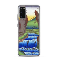 'Bichu: Go Valley' by Hiroshige, 1853 - Samsung Phone Case