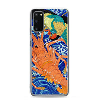 'Phoenix and Lobster' by Kuniyoshi, 1837 - Samsung Phone Case