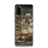 'Shozo Hayashiya's Ghost Stories: The Hundred Tales Of A Haunted House' by Kuniyoshi, ca. 1840 - Samsung Phone Case