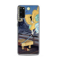 'Hachimantaro Yoshiie' by Yoshitoshi, 1886 - Samsung Phone Case