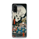 'Takiyasha the Witch and the Skeleton Spectre' (Middle Panel) by Kuniyoshi, ca. 1844 - Samsung Phone Case