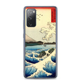 'The Sea at Satta, Suruga' Province' by Hiroshige, 1858 - Samsung Phone Case