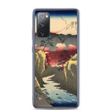 'Inume Pass in Kai Province' by Hiroshige, 1858 - Samsung Phone Case