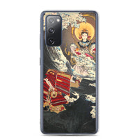 'Hojo Tokimasa Praying to the Sea Goddess' by Yoshitoshi, ca. 1885 - Samsung Phone Cases