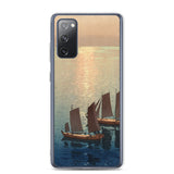 'Glittering Sea' by Yoshida Hiroshi, 1926 - Samsung Phone Case