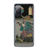 'Musa: Miyamoto Musashi' by Kuniyoshi, 1852 - Samsung Phone Case