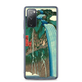 'Shimotsuke: Urami Waterfall on Mount Nikko' by Hiroshige, 1853 - Samsung Phone Case